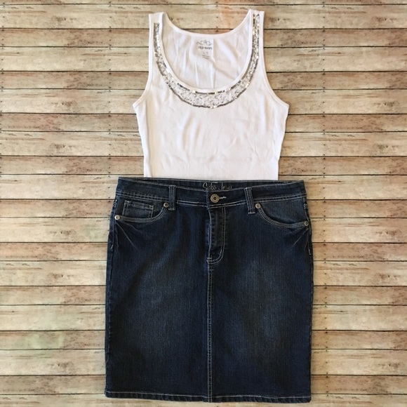 suko jeans Dresses & Skirts - UPDATED! SZ 10 Jean Skirt